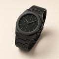 Men's Black Chronograph Watch