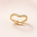 Aurora Wave Ring (Adjustable) + Free Ring Case