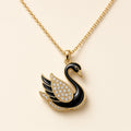 Most Viral Swan Pendant (Adjustable Chain)